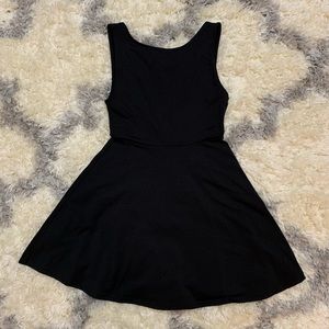 H&M Black Skater Dress